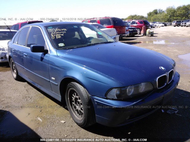 WBADT434X1GF58803 - 2001 BMW 525 I AUTOMATIC BLUE photo 1