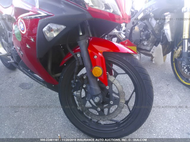 JKAEX8A12GDA26641 - 2016 KAWASAKI EX300 A RED photo 5