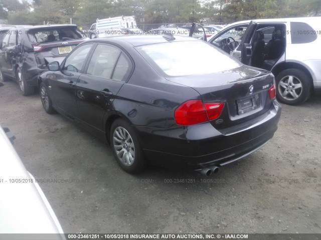 WBAPK53529A513638 - 2009 BMW 328 XI SULEV BLACK photo 3