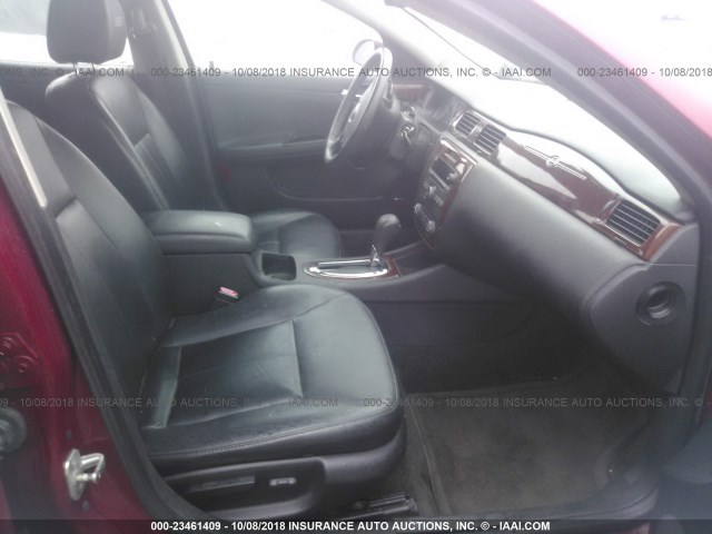 2G1WD58C269277217 - 2006 CHEVROLET IMPALA SUPER SPORT BURGUNDY photo 5