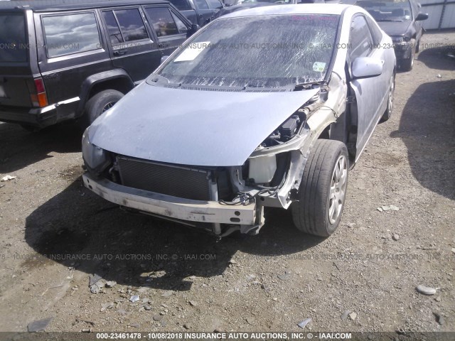 2HGFG12627H501752 - 2007 HONDA CIVIC LX 银色 照片 6