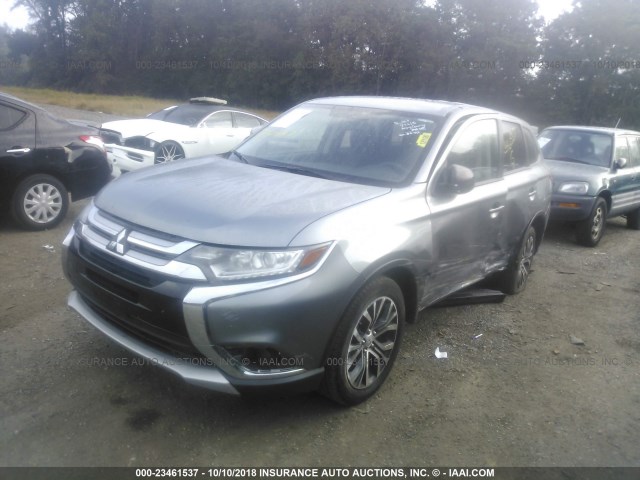 JA4AD2A33JZ011742 - 2018 MITSUBISHI OUTLANDER ES 灰色 照片 2