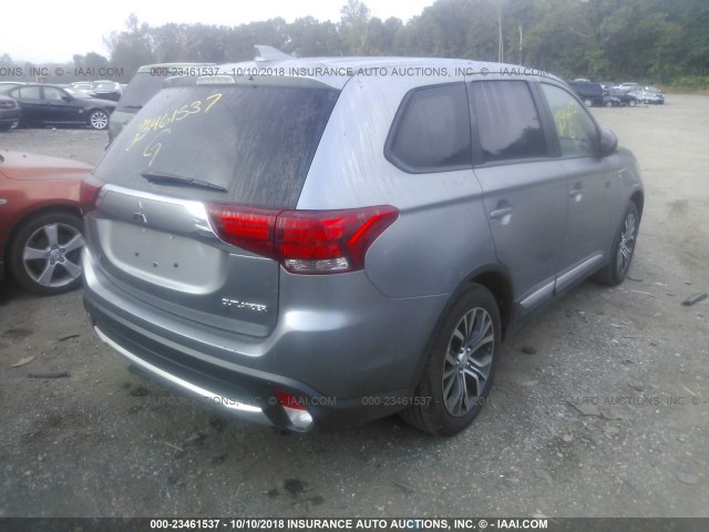 JA4AD2A33JZ011742 - 2018 MITSUBISHI OUTLANDER ES 灰色 照片 4