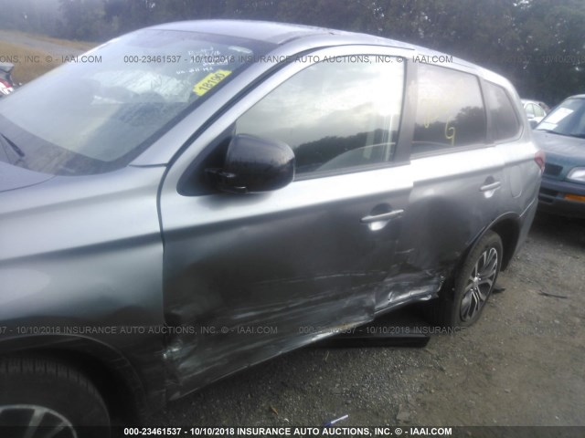 JA4AD2A33JZ011742 - 2018 MITSUBISHI OUTLANDER ES 灰色 照片 6