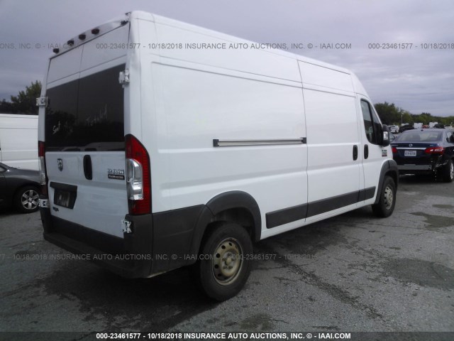 3C6TRVDG2HE536952 - 2017 RAM PROMASTER 2500 2500 HIGH WHITE photo 4