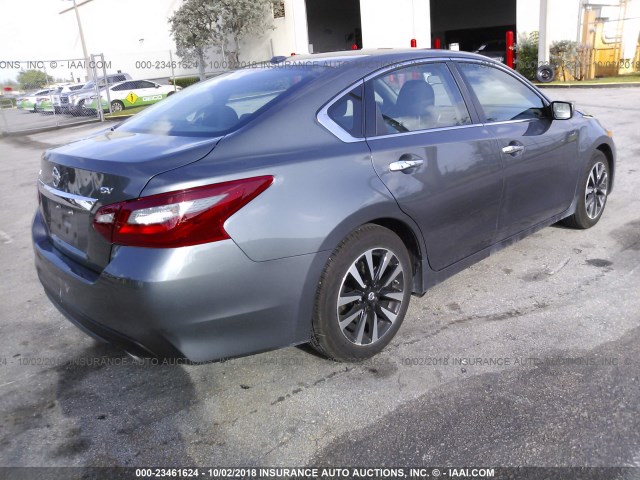 1N4AL3AP4JC202015 - 2018 NISSAN ALTIMA 2.5/S/SV/SL/SR GRAY photo 4