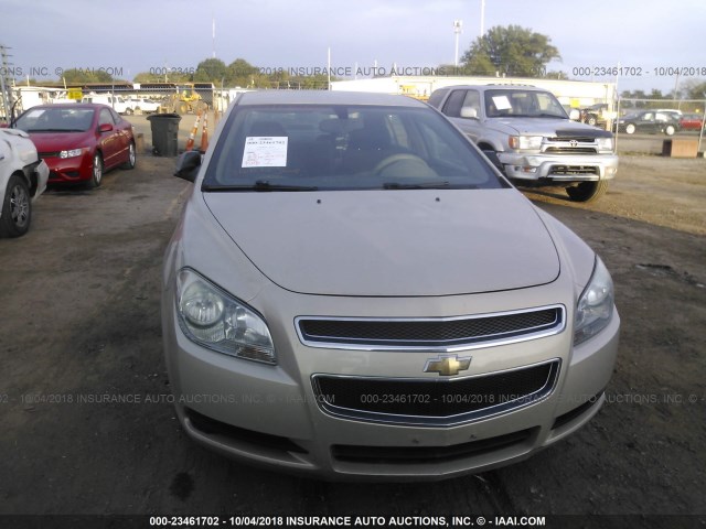 1G1ZB5EB9AF124574 - 2010 CHEVROLET MALIBU LS 棕色 照片 6