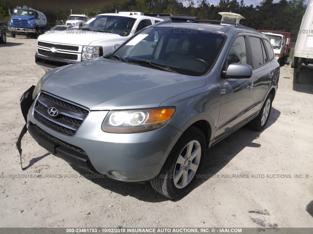 5NMSH73E97H051136 - 2007 HYUNDAI SANTA FE SE/LIMITED GRAY photo 2