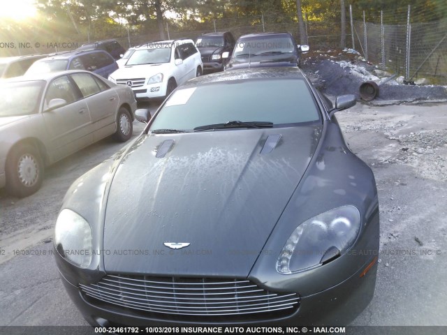 SCFBF03B97GC05813 - 2007 ASTON MARTIN V8 VANTAGE GRAY photo 6