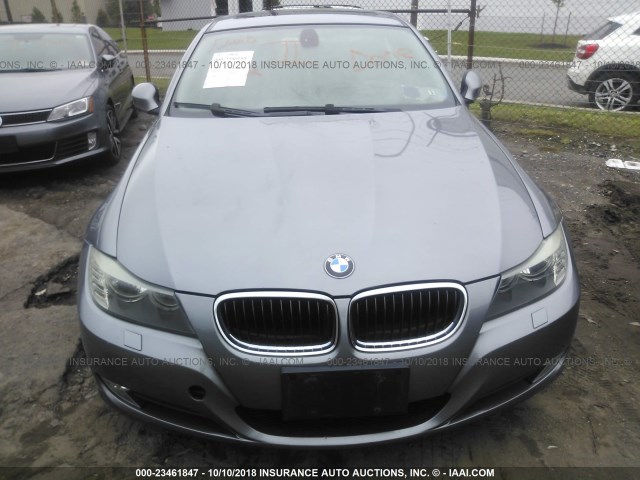 WBAPK535X9A513287 - 2009 BMW 328 XI SULEV GRAY photo 6