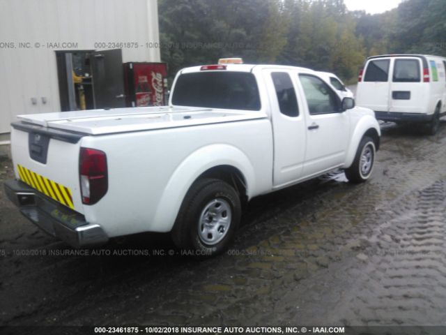1N6BD0CT5FN767421 - 2015 NISSAN FRONTIER S/SV WHITE photo 4