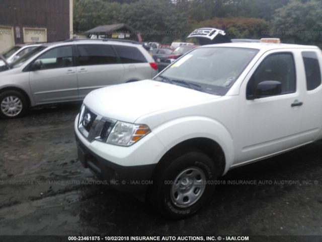 1N6BD0CT5FN767421 - 2015 NISSAN FRONTIER S/SV WHITE photo 6