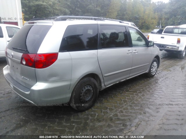 5TDZA23C36S428513 - 2006 TOYOTA SIENNA CE/LE GRAY photo 4