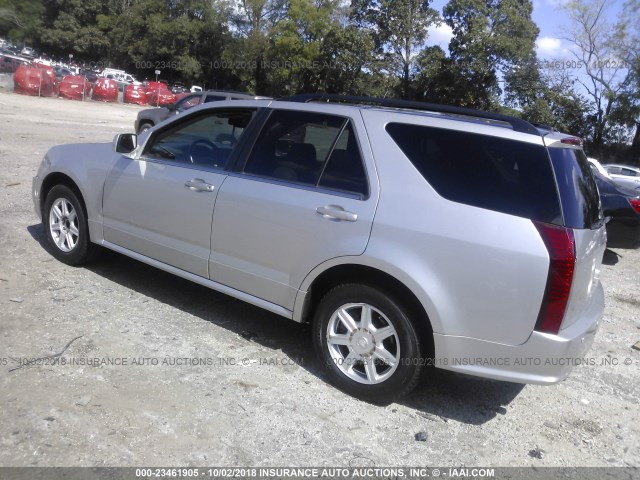 1GYEE637750187354 - 2005 CADILLAC SRX SILVER photo 3