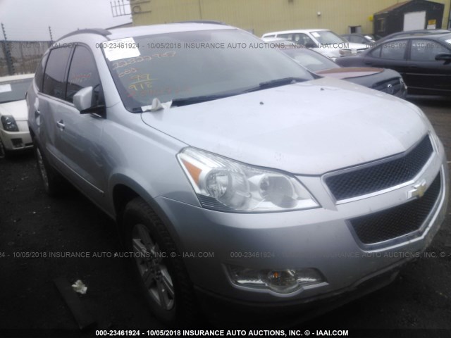 1GNLVFED7AS116449 - 2010 CHEVROLET TRAVERSE LT SILVER photo 1