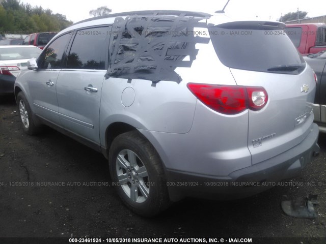 1GNLVFED7AS116449 - 2010 CHEVROLET TRAVERSE LT SILVER photo 3