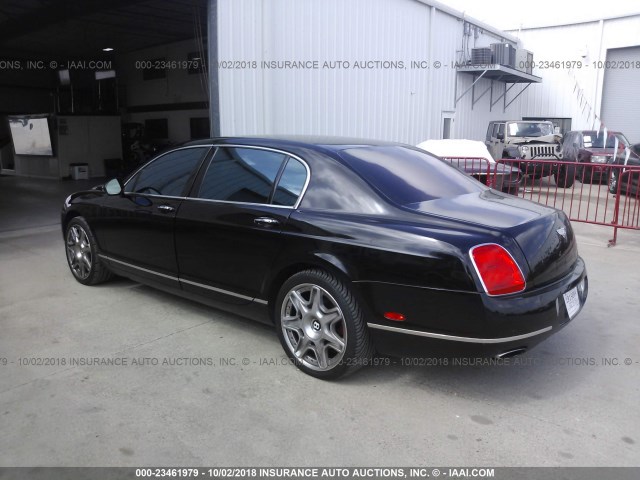 SCBBR9ZA0BC068933 - 2011 BENTLEY CONTINENTAL FLYING SPUR BLACK photo 3