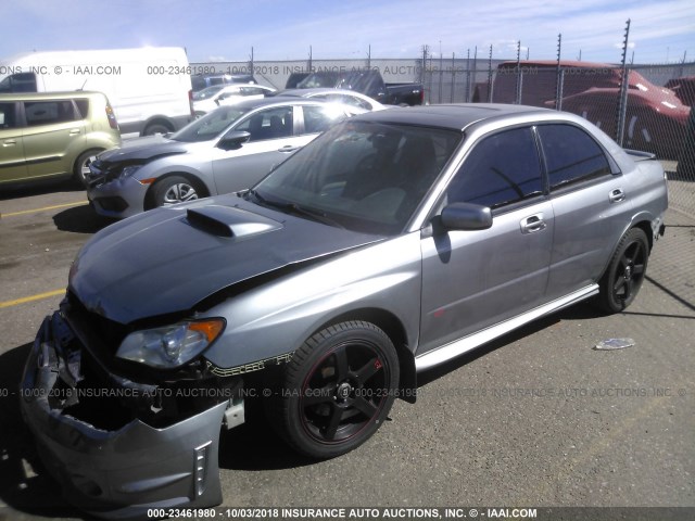 JF1GD77677L502492 - 2007 SUBARU IMPREZA WRX STI LIMITED GRAY photo 2