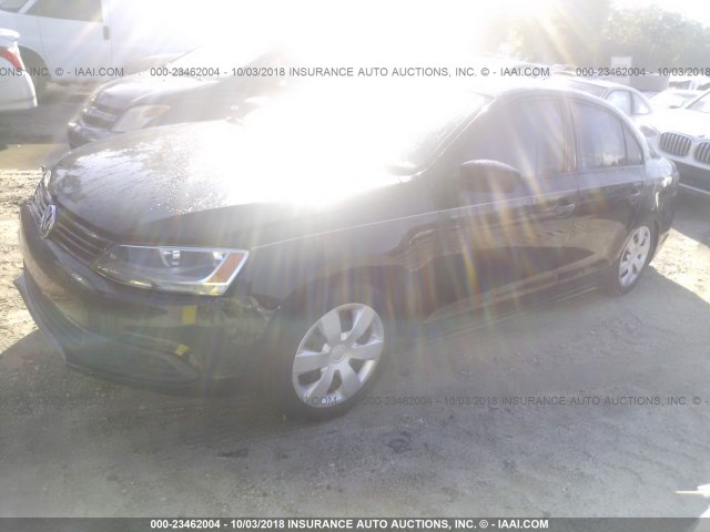 3VW2K7AJ4CM050059 - 2012 VOLKSWAGEN JETTA S Սև լուսանկար 2