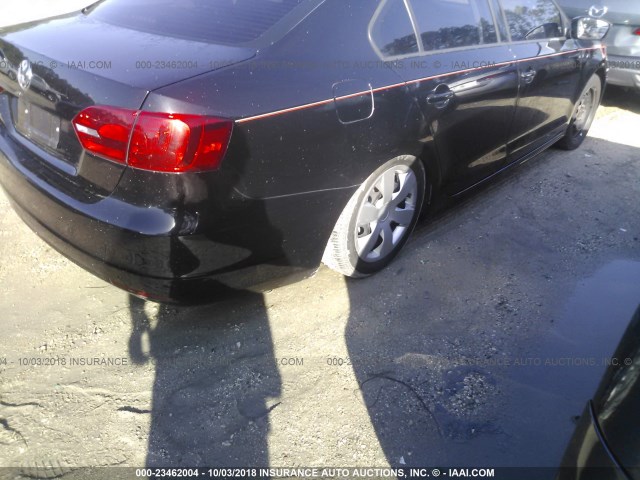 3VW2K7AJ4CM050059 - 2012 VOLKSWAGEN JETTA S Սև լուսանկար 4