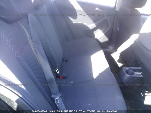 3VW2K7AJ4CM050059 - 2012 VOLKSWAGEN JETTA S Սև լուսանկար 8