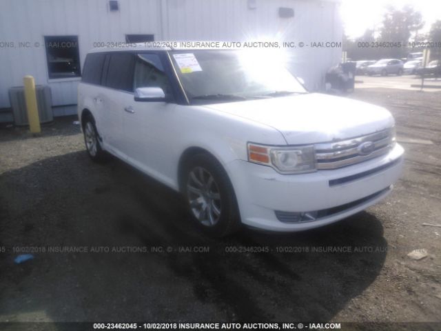 2FMDK53C49BA14103 - 2009 FORD FLEX LIMITED WHITE photo 1