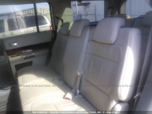 2FMDK53C49BA14103 - 2009 FORD FLEX LIMITED WHITE photo 8