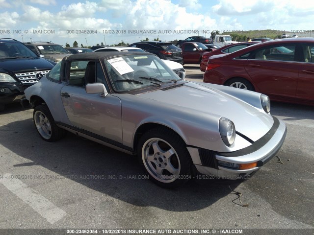 WP0EB0910ES161696 - 1984 PORSCHE 911 CARRERA SILVER photo 1