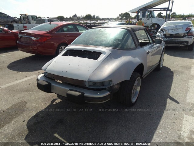 WP0EB0910ES161696 - 1984 PORSCHE 911 CARRERA SILVER photo 6