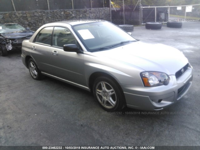 JF1GD67565H507958 - 2005 SUBARU IMPREZA RS SILVER photo 1