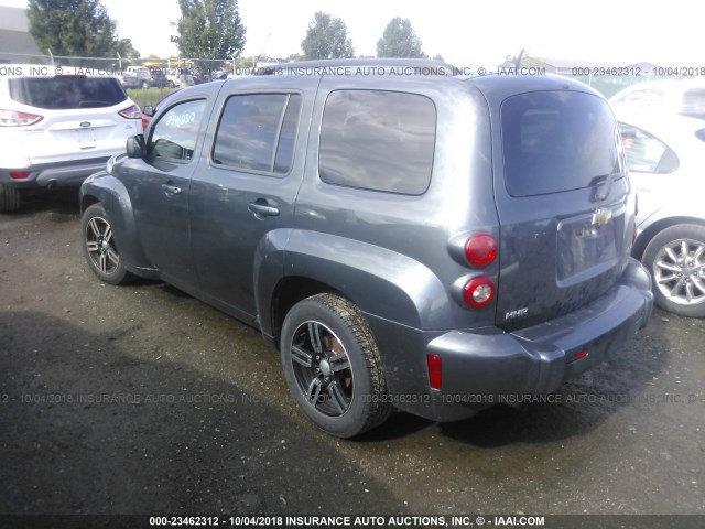 3GNBAADB5AS594495 - 2010 CHEVROLET HHR LS GRAY photo 3