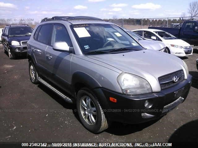 KM8JN72D46U347245 - 2006 HYUNDAI TUCSON GLS/LIMITED SILVER photo 1