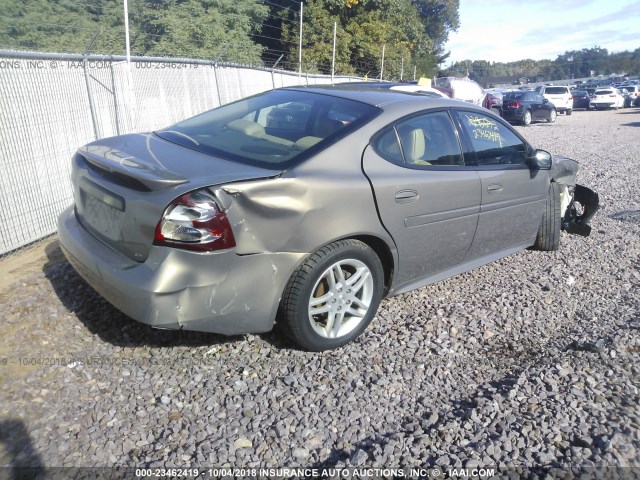 2G2WR554161288458 - 2006 PONTIAC GRAND PRIX GT SILVER photo 4