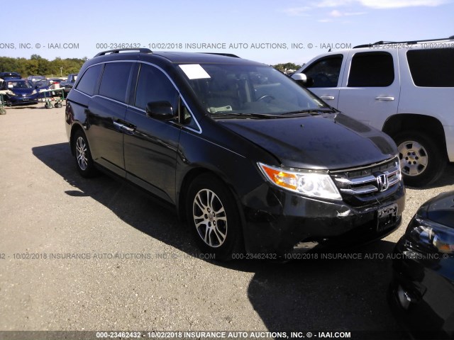 5FNRL5H68DB047613 - 2013 HONDA ODYSSEY EXL Schwarz Foto 1