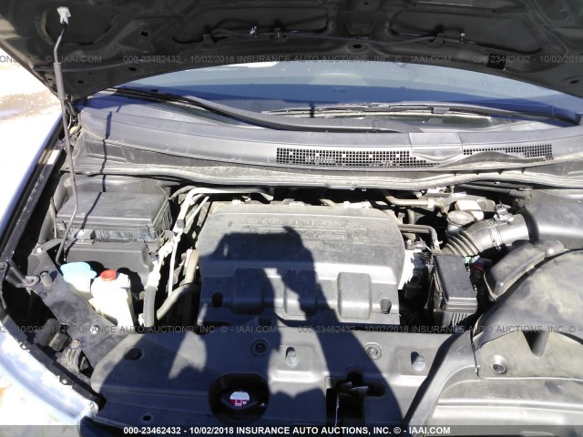 5FNRL5H68DB047613 - 2013 HONDA ODYSSEY EXL Schwarz Foto 10