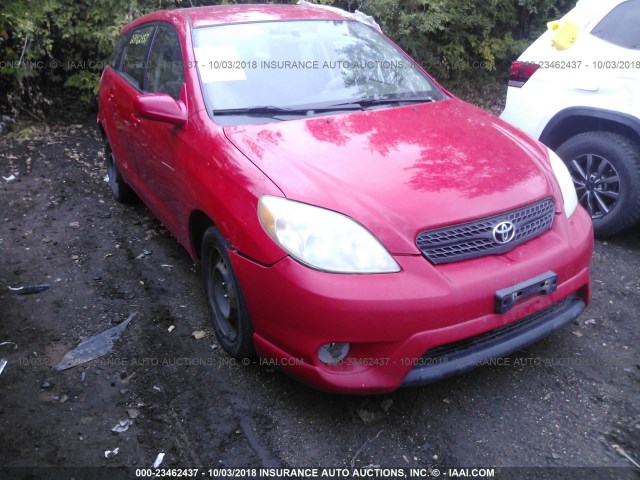 2T1KR32EX6C605151 - 2006 TOYOTA COROLLA MATRIX XR RED photo 1