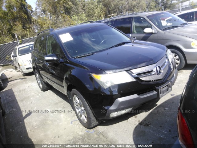 2HNYD28337H523756 - 2007 ACURA MDX TECHNOLOGY BLACK photo 1