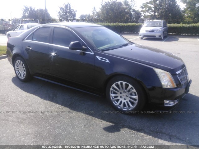 1G6DL5ED3B0104456 - 2011 CADILLAC CTS Черный фото 1