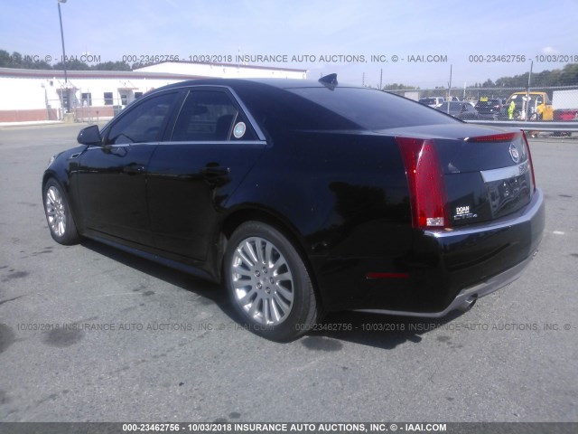 1G6DL5ED3B0104456 - 2011 CADILLAC CTS Черный фото 3