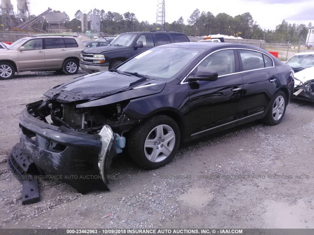 1G4GA5ED5BF247787 - 2011 BUICK LACROSSE CX BLACK photo 2