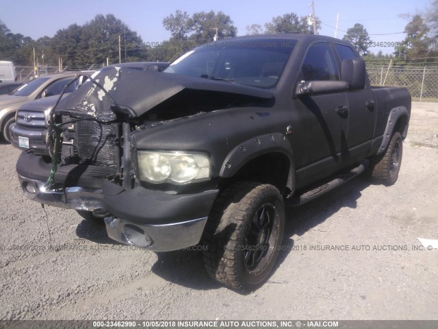 3D7KS28C95G865104 - 2005 DODGE RAM 2500 ST/SLT 黑色 照片 2