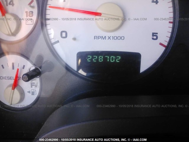 3D7KS28C95G865104 - 2005 DODGE RAM 2500 ST/SLT 黑色 照片 7