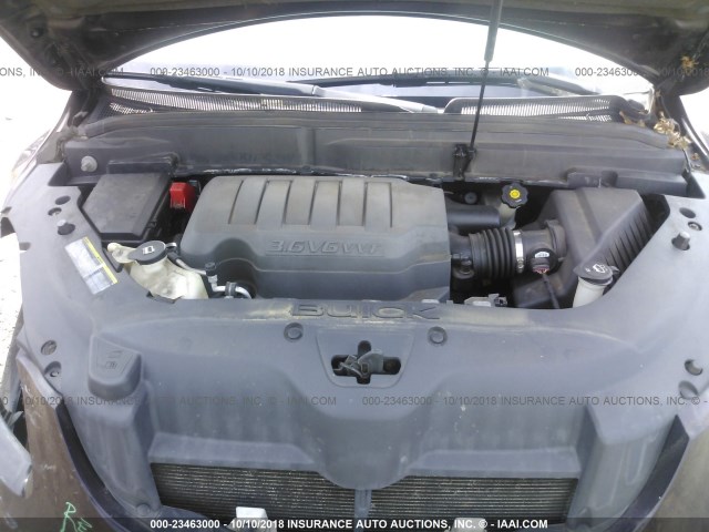 5GAER23738J151292 - 2008 BUICK ENCLAVE CXL 紫色 照片 10