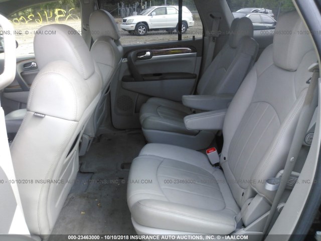 5GAER23738J151292 - 2008 BUICK ENCLAVE CXL 紫色 照片 8