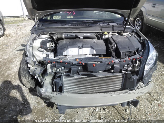 1G11C5SLXFF129426 - 2015 CHEVROLET MALIBU 1LT GOLD photo 10