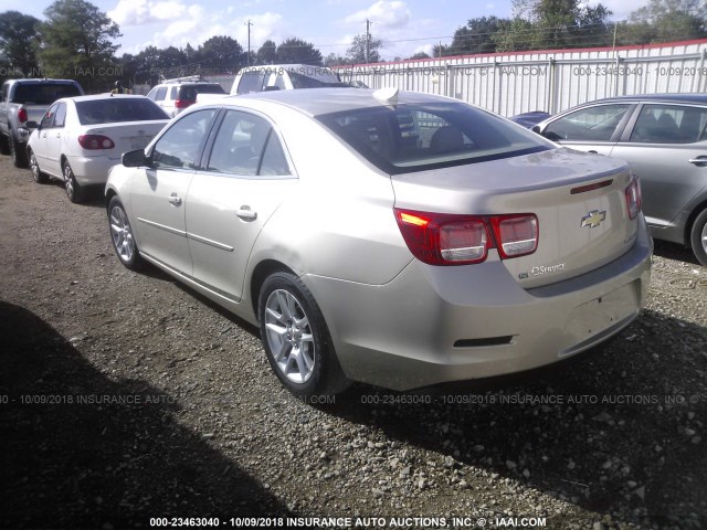 1G11C5SLXFF129426 - 2015 CHEVROLET MALIBU 1LT GOLD photo 3
