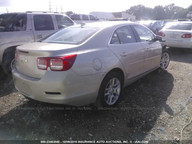 1G11C5SLXFF129426 - 2015 CHEVROLET MALIBU 1LT GOLD photo 4