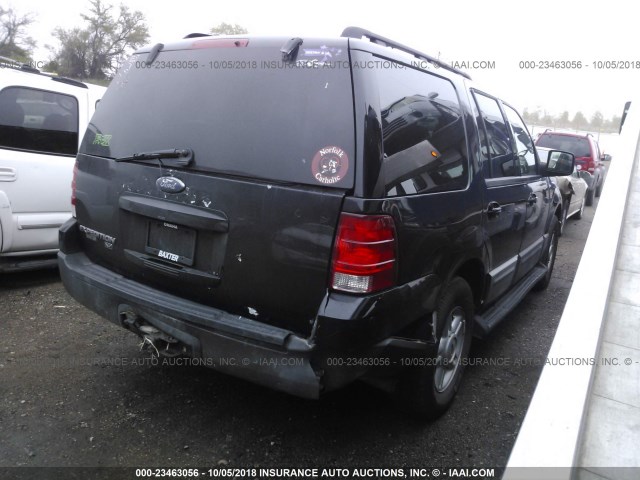 1FMPU16555LA54035 - 2005 FORD EXPEDITION XLT BLACK photo 4