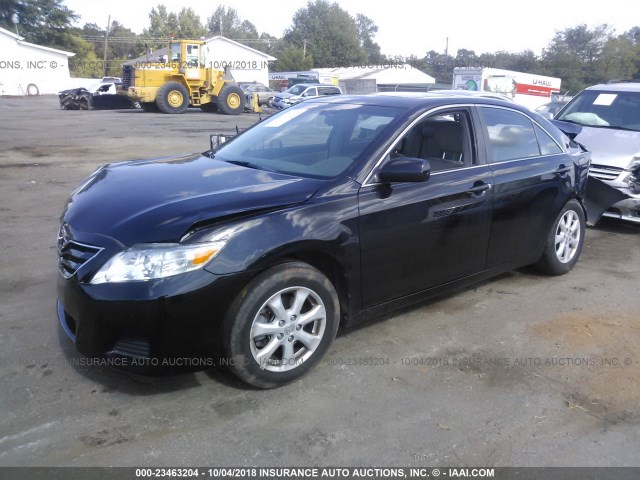 4T1BF3EK1BU182091 - 2011 TOYOTA CAMRY SE/LE/XLE შავი ფოტო 2