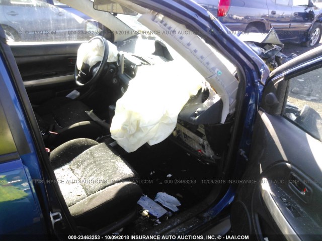 JTKKT624750123376 - 2005 TOYOTA SCION XA ლურჯი ფოტო 5